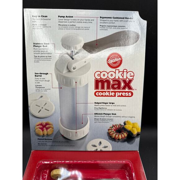 CookieMax Cookie Press - new in box - Picture 3 of 6